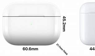 Image result for AirPod Case Actual Size