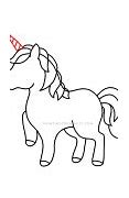 Image result for How to Draw a Unicorn in Space
