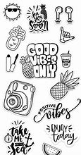 Image result for Aesthetic Phone Case Stickers Printable