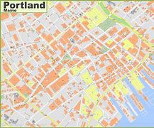 Image result for Portland Maine Street Map