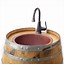 Image result for wine barrel kitchen sink