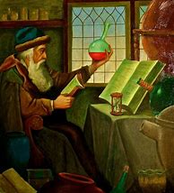 Image result for Female Alchemist Old Paintings