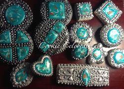 Image result for Turquoise Necklace Cookies