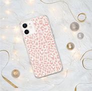 Image result for iPhone 11 Cute Square Cases Clear with Cheetah Print