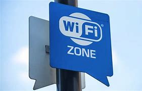 Image result for Wi-Fi Available Here Sign