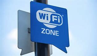 Image result for WiFi Zone Sign