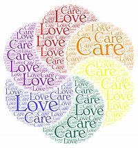 Image result for Caring Word Art