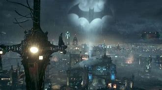 Image result for Bat Signal Spotlight Arkham City