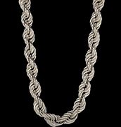 Image result for Silver Rope Chain