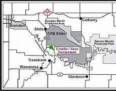 Image result for Shilo Manitoba Map