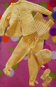 Image result for Knitting Pattern for Baby Romper Suit