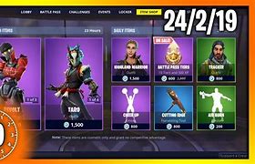 Image result for Fortnite Item Shop Tracker