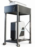 Image result for Computer Tower and Printer Stand