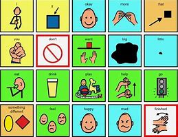 Image result for Speech Therapy Communication Board
