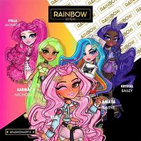 Image result for Rainbow High-Art