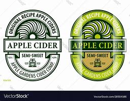 Image result for Apple Cider Label SVG