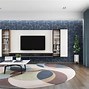 Image result for Wall Mounted TV with Cabinet