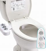 Image result for Add-On Bidet for Toilet
