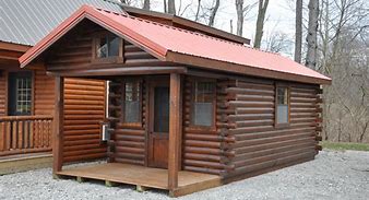Image result for Log Cabin Exterior