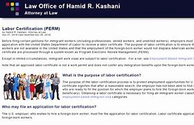 Image result for Labor Certification