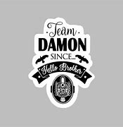 Image result for Team Damon SVG