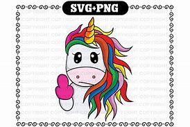 Image result for Unicorn Flipping the Bird
