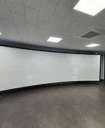 Image result for Curved Screen Projector Setup