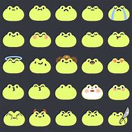 Image result for Frog Stare Emoji