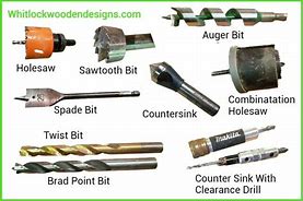 Image result for Wood Bits Types