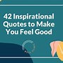 Image result for Good Feeling Quotes and Sayings