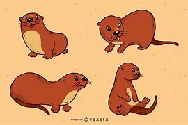 Image result for Cartoon Giant River Otter
