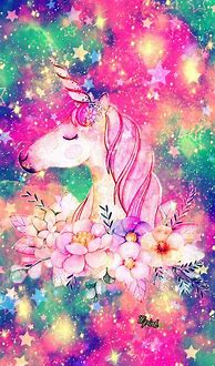 Image result for Cute Glitter Unicorn Wallpaper