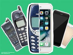 Image result for Comparison of iPhone and Old Tech