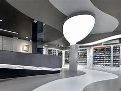 Image result for Futuristic Store Designes