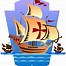 Image result for Columbus Day Clip Art Black and White