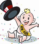 Image result for Happy New Year Baby Clip Art