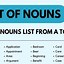 Image result for Nouns Starting with Mis