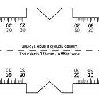 Image result for Printable mm Ruler Online Actual Size