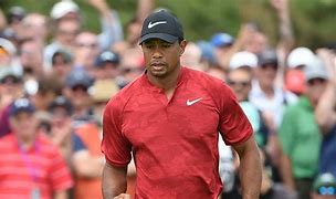 Image result for Tiger Woods Red Shirt