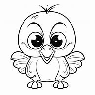 Image result for Baby Bird Coloring Pages