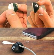 Image result for Sticky Back Cable Clips