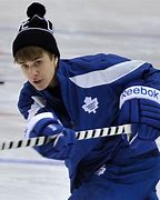 Image result for Justin Bieber Toronto Maple Leafs