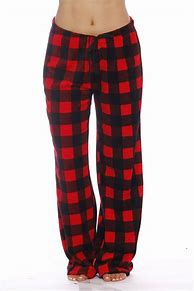 Image result for Red and Black Plaid Pajamas Men