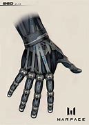 Image result for Cyborg Right Hand Drawing