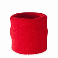 Image result for Red Wrist Sweatbands