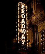 Image result for Broadway Sign New York