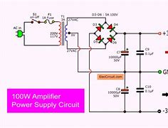 Image result for 100W Amp Power Supply