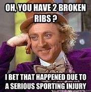 Image result for Broken Ribs Meme