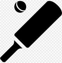 Image result for Cricket Bat Ball Icon