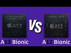 Image result for Size A13 Bionic Chip versus A12